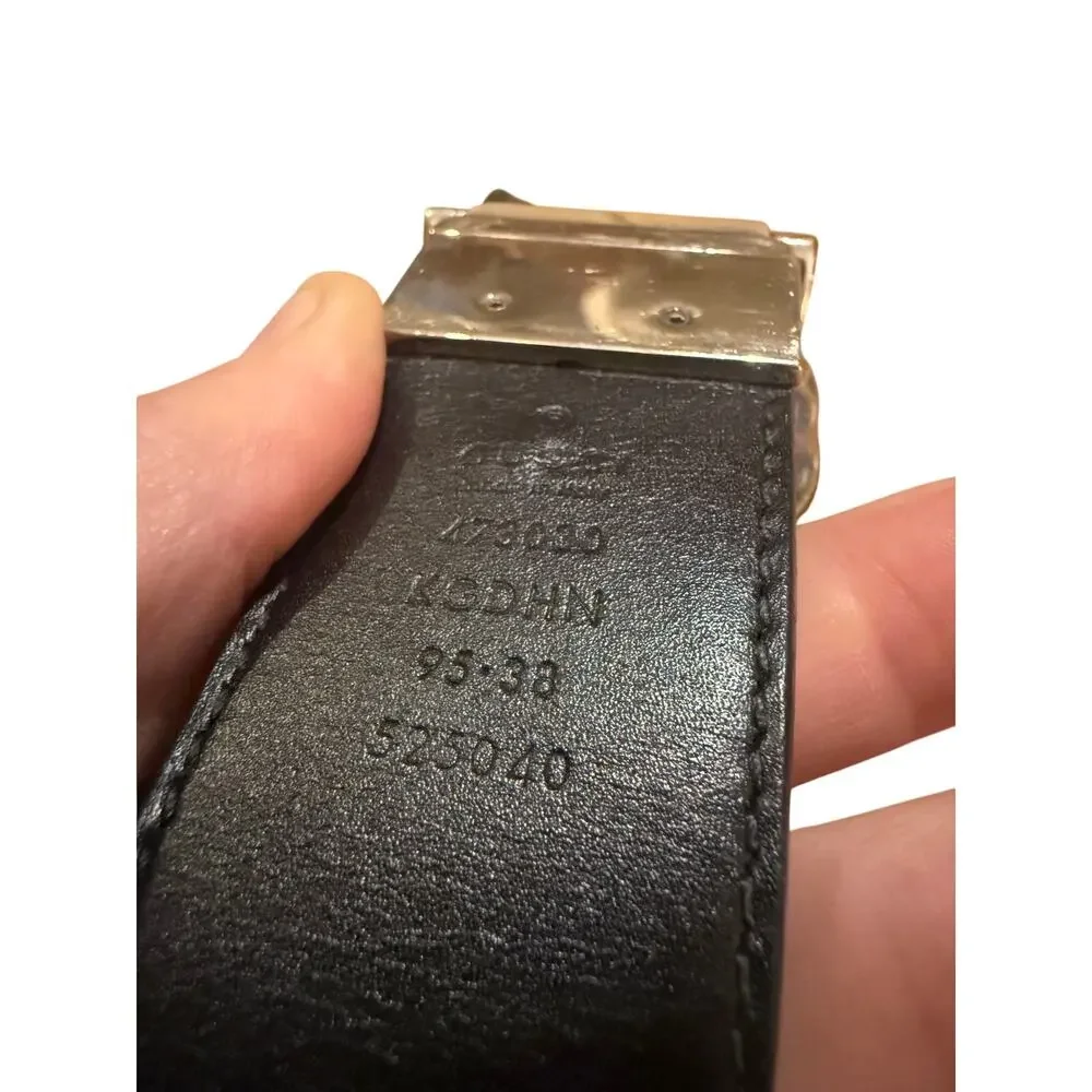 Gucci GG Supreme Canvas Belt Men's Sz. 38
